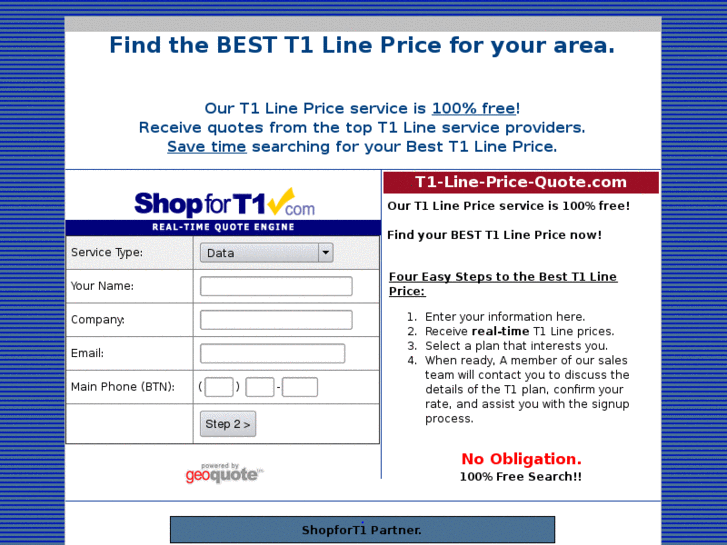 www.t1-line-price-quote.com