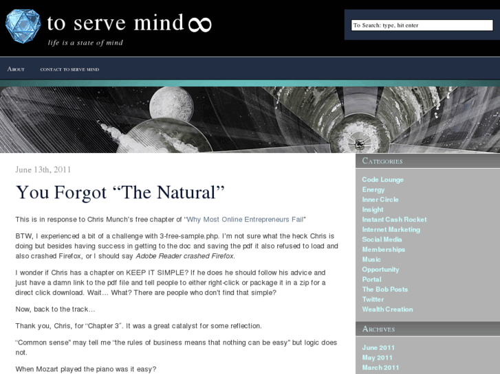www.toservemind.com