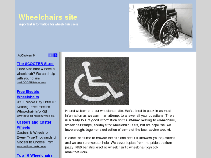 www.wheelchairssite.com
