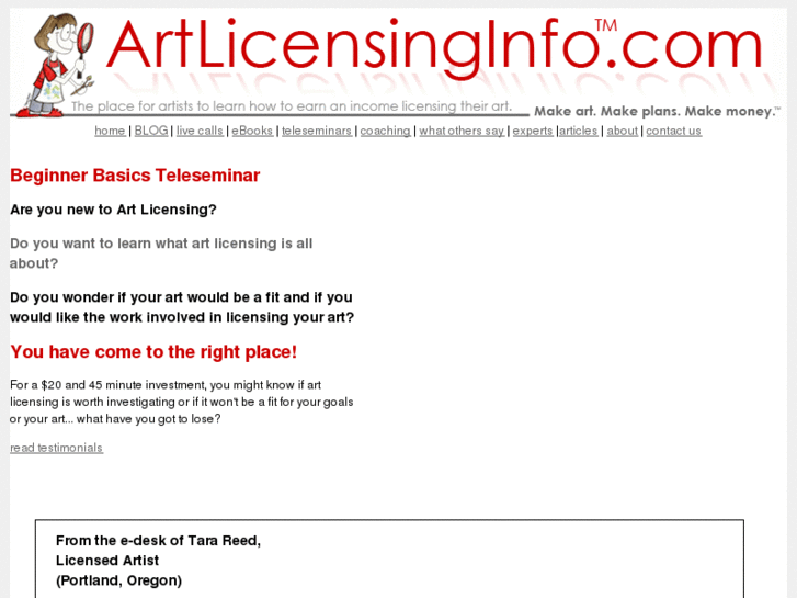 www.artlicensingforbeginners.com