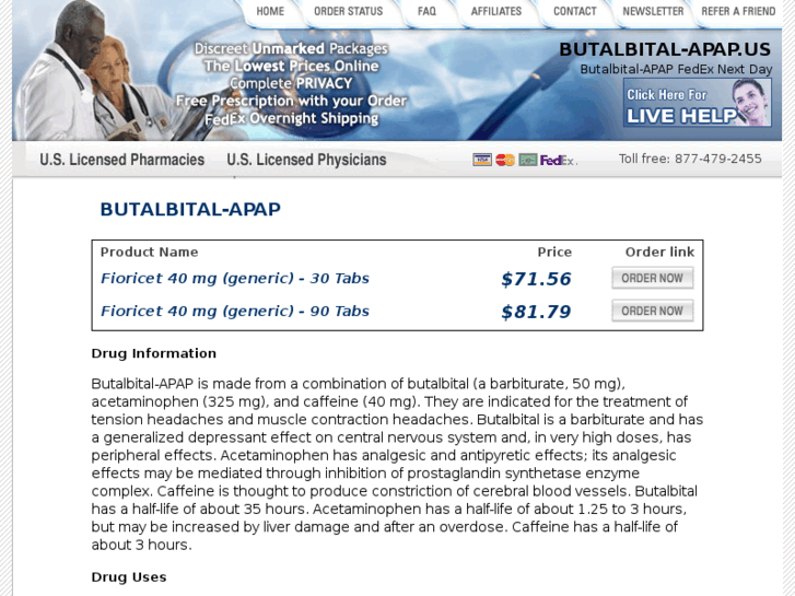 www.butalbital-apap.us