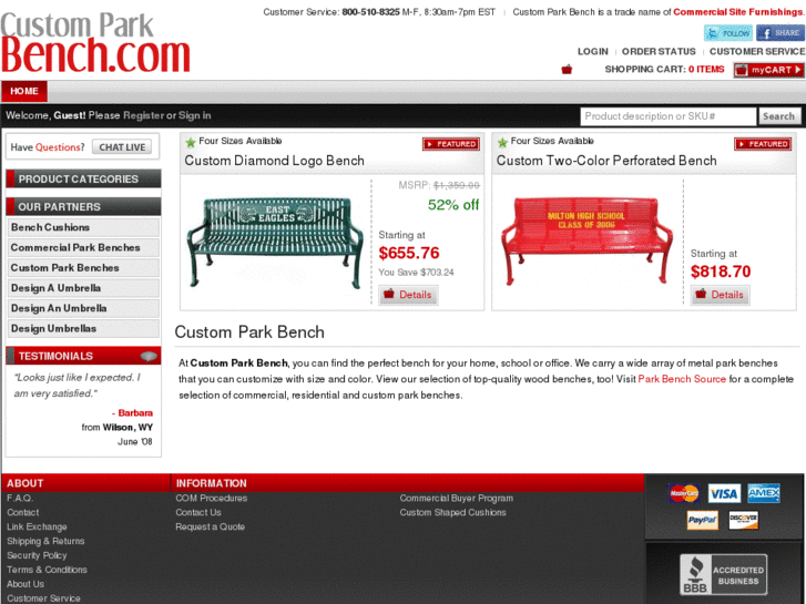 www.customparkbench.com