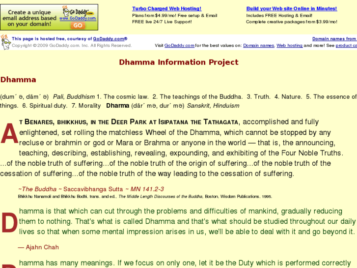 www.dhamma.info