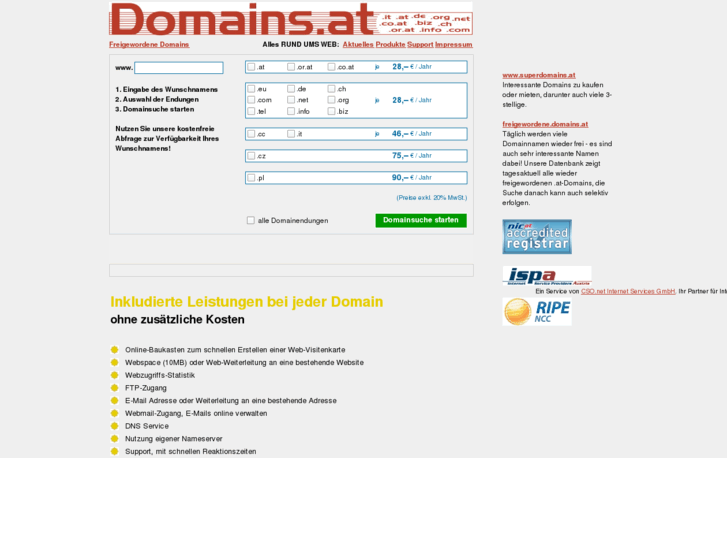 www.domains.at