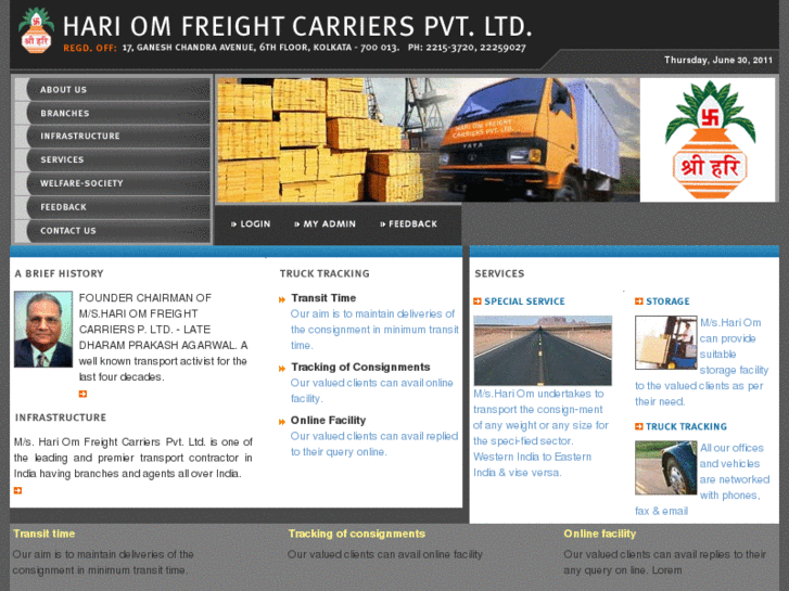 www.hariomfreight.com