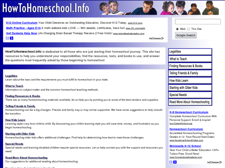 www.howtohomeschool.info