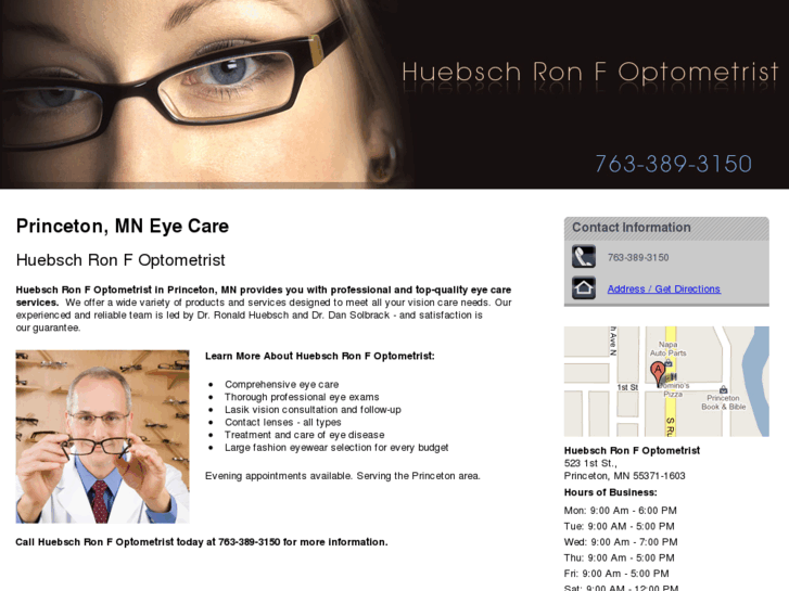 www.huebschoptometrist.com