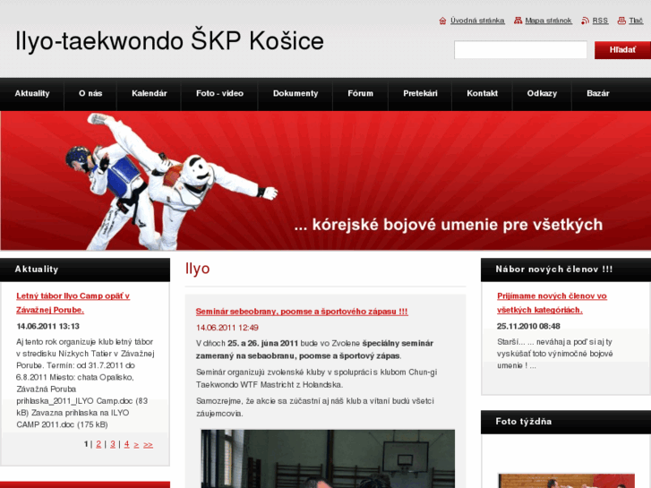 www.ilyo-taekwondo.sk