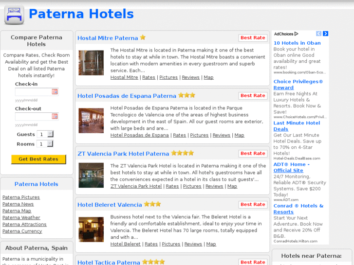 www.paternahotels.com