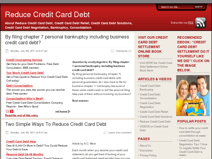 www.reduce-creditcarddebt.org