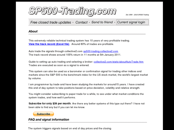 www.sp500-trading.com