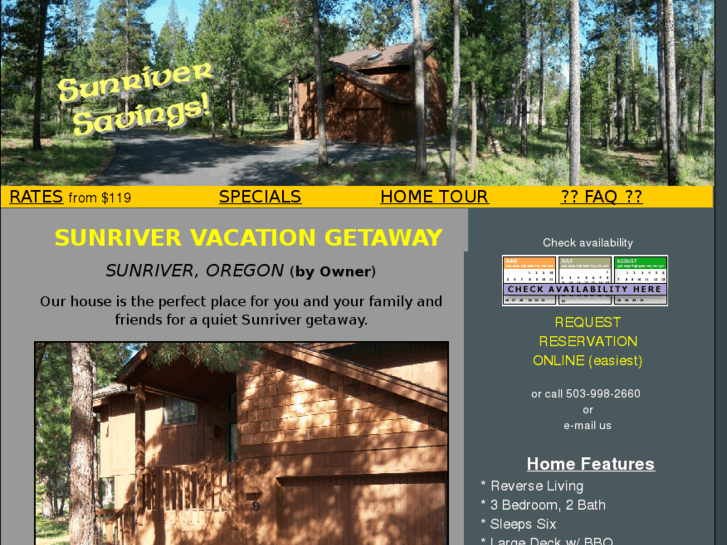 www.sunriver-rental.info