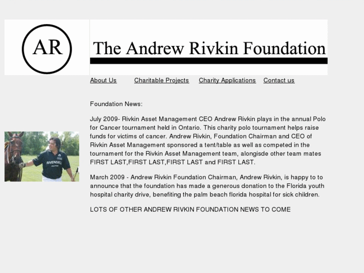 www.theandrewrivkinfoundation.com