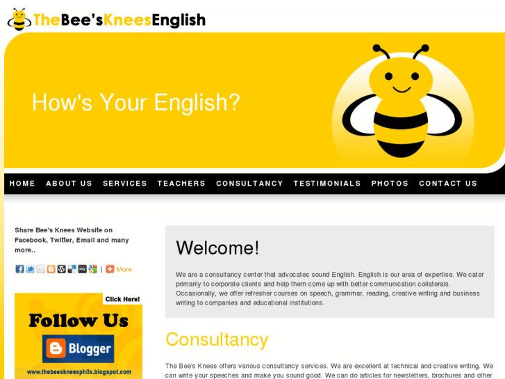 www.thebeeskneesenglish.com