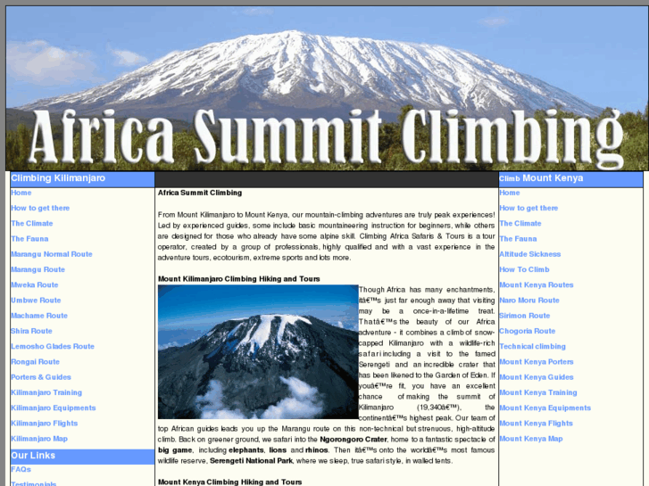 www.africasummitclimbing.com