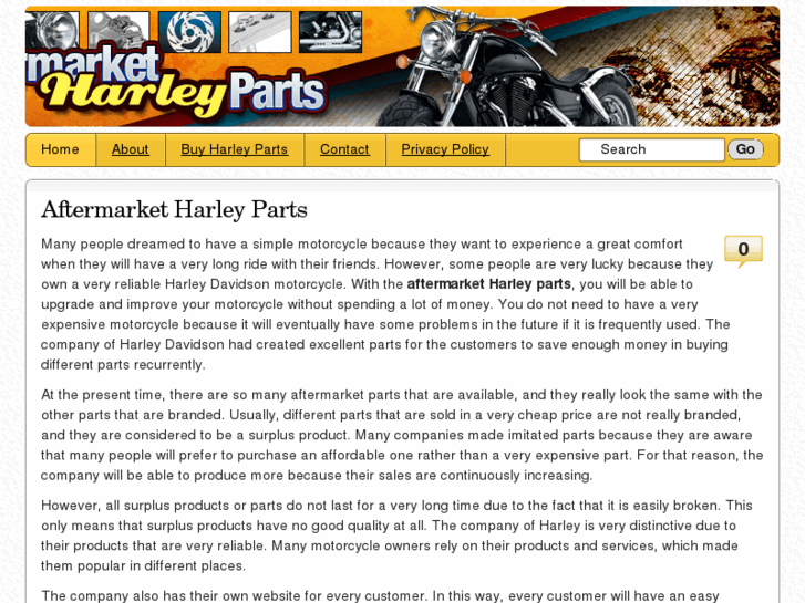 www.aftermarketharleyparts.net