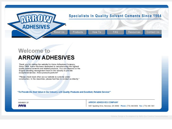 www.arrowadhesives.com