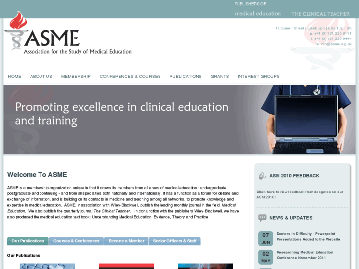 www.asme.org.uk