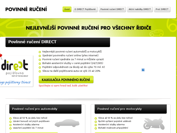 www.direct-povinne-ruceni.cz