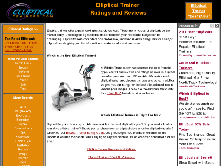 www.ellipticaltrainers.com