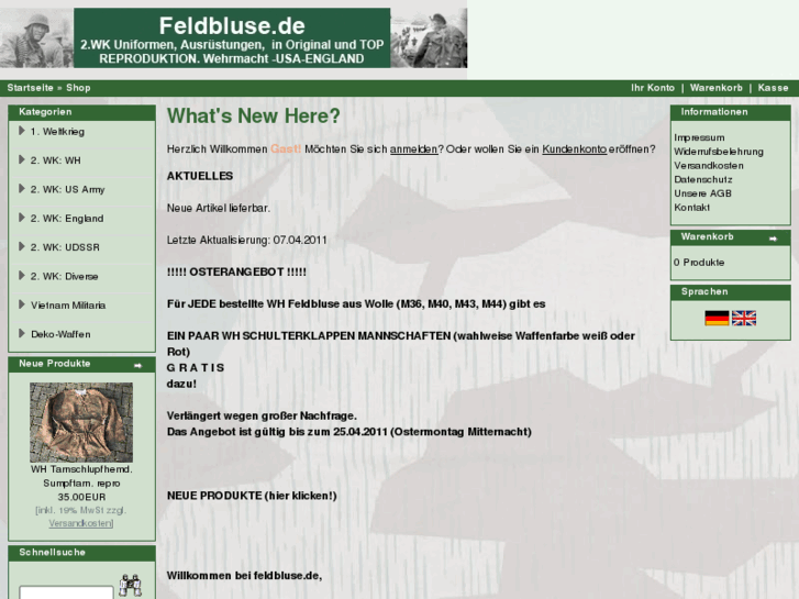 www.feldbluse.com