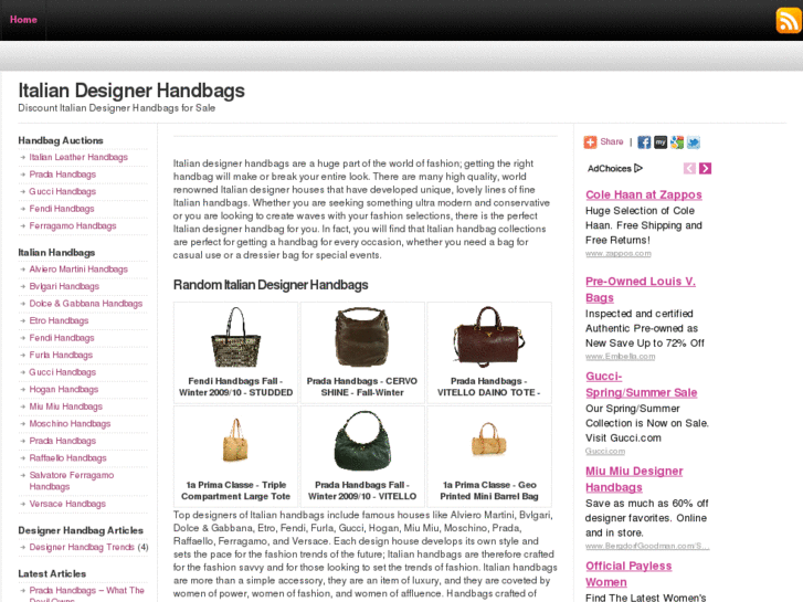 www.italiandesignerhandbags.com