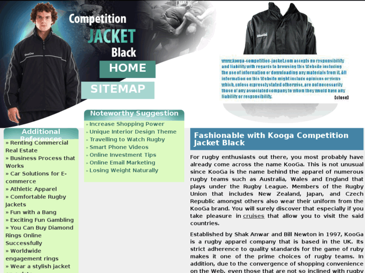 www.kooga-competition-jacket.com