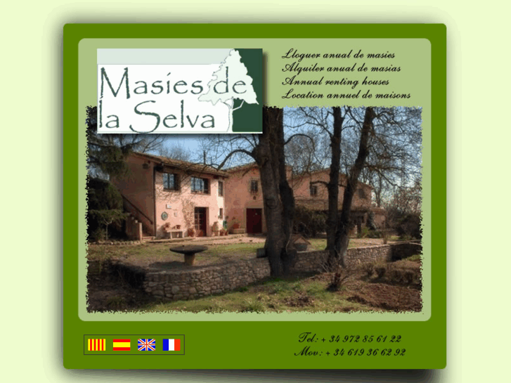 www.masiaslaselva.com