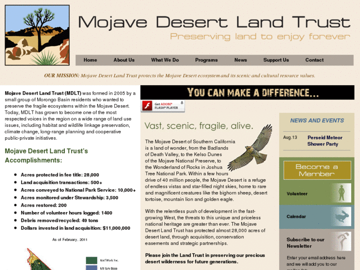 www.mojavedesertlandtrust.org