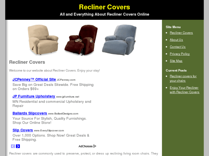 www.reclinercovers.net