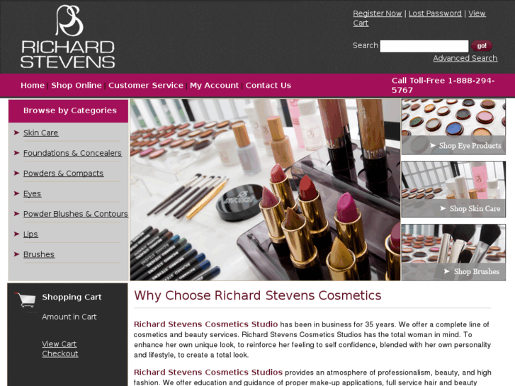 www.richardstevenscosmetics.com