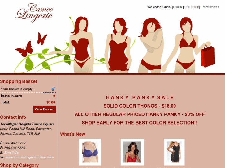 www.cameolingerieonline.com