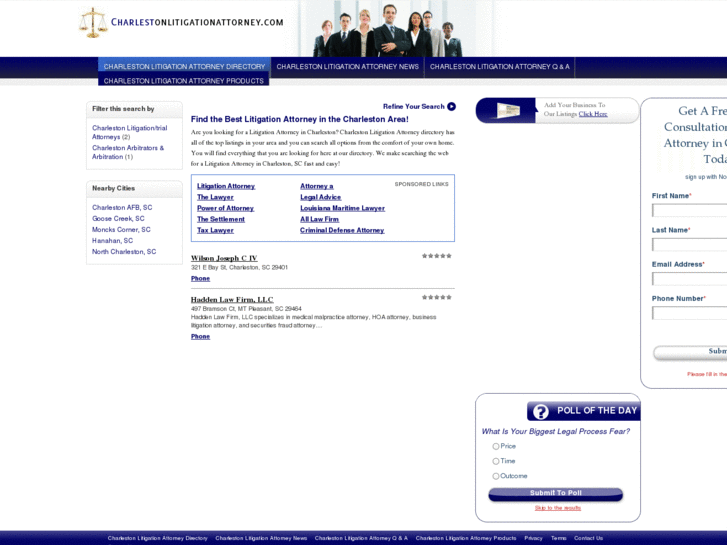 www.charlestonlitigationattorney.com