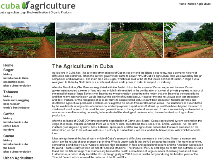 www.cubaagriculture.org