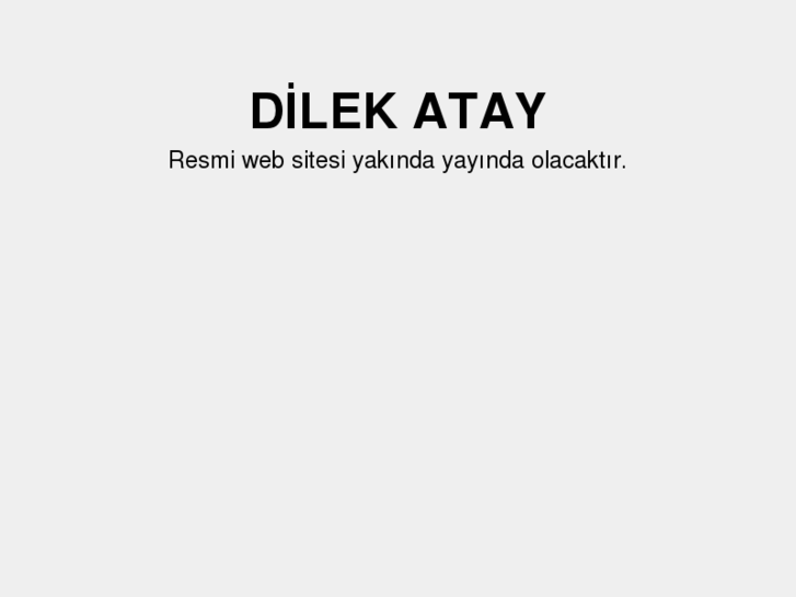 www.dilekatay.com