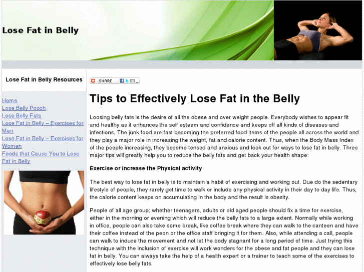 www.losefatinbelly.com