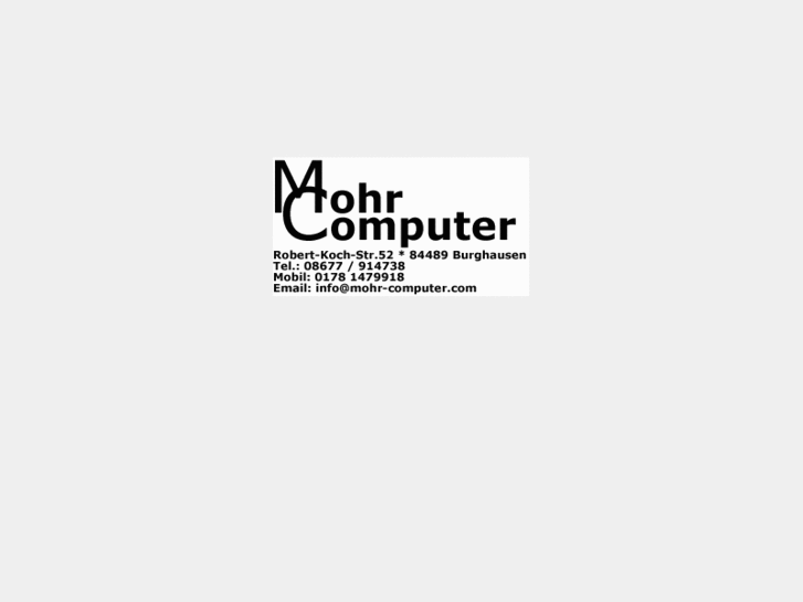 www.mohr-computer.com