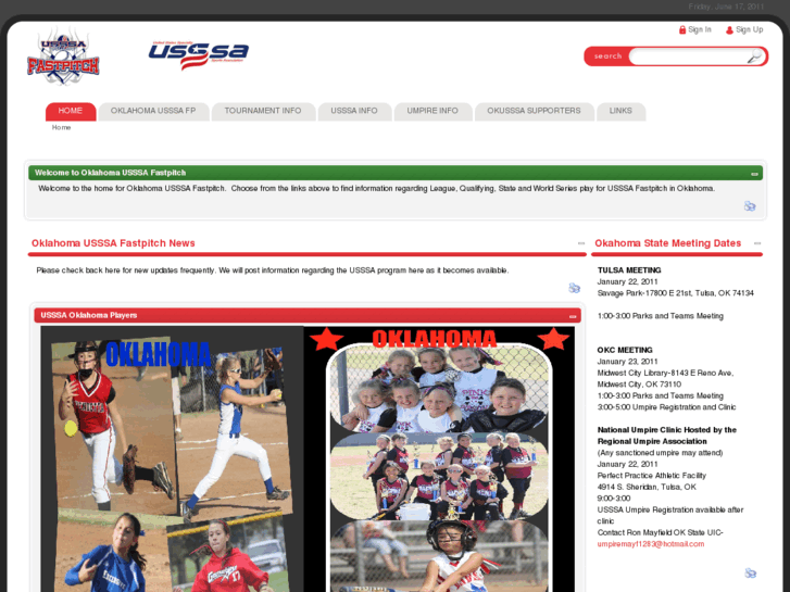 www.okusssafastpitch.com