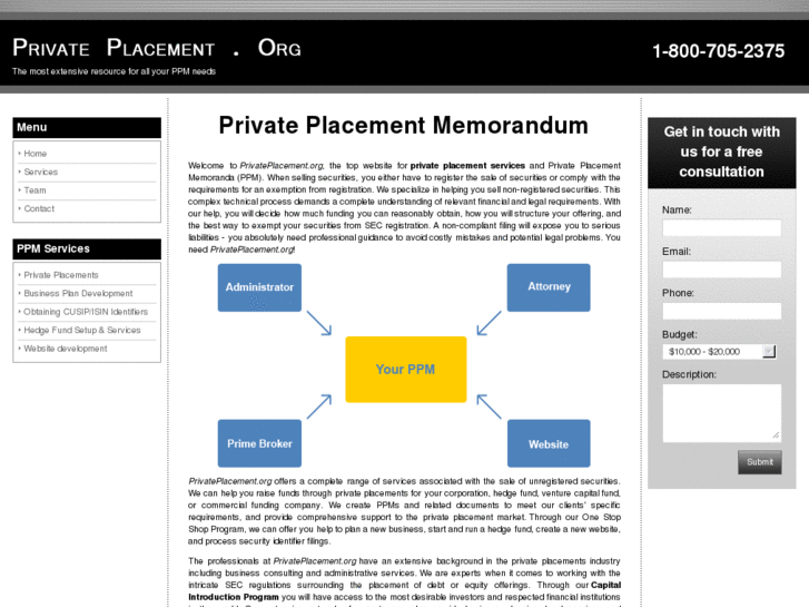 www.privateplacement.org