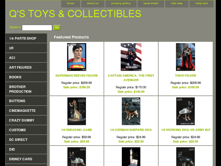 www.qstoysandcollectibles.com