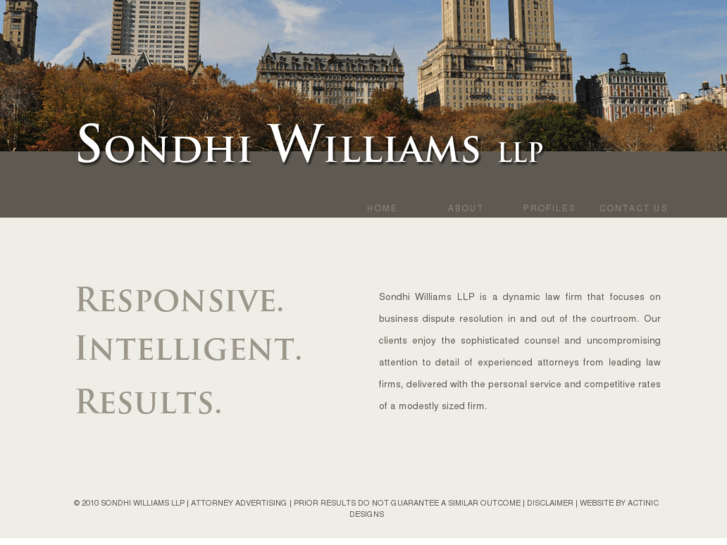 www.sondhiwilliams.com