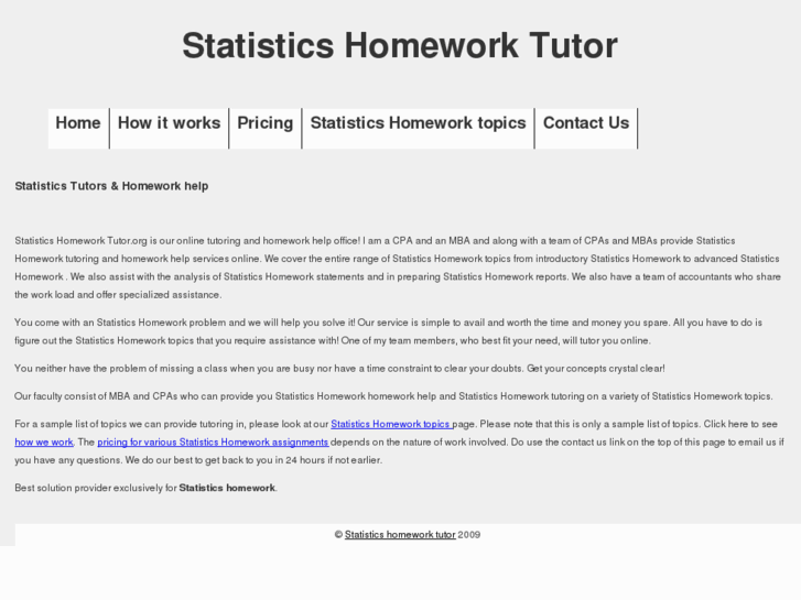 www.statistics-homework-tutor.com