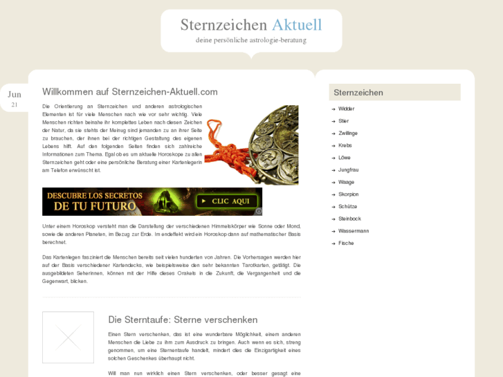 www.sternzeichen-aktuell.com