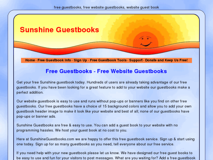 www.sunshineguestbooks.com