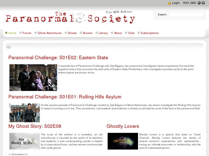 www.theparanormalsociety.org