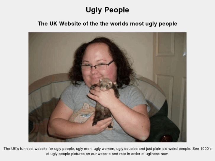 www.uglypeople.co.uk