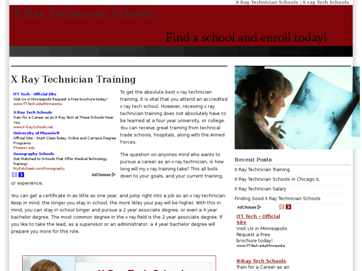 www.xraytechnicianschools.org