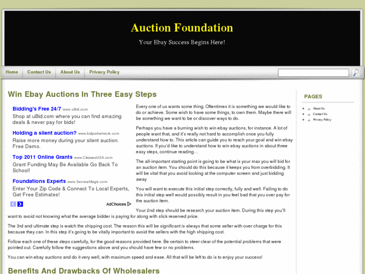 www.auctionfoundation.com