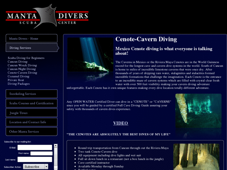 www.caverndivingmexico.com