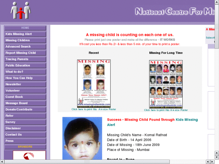 www.childrenmissing.com